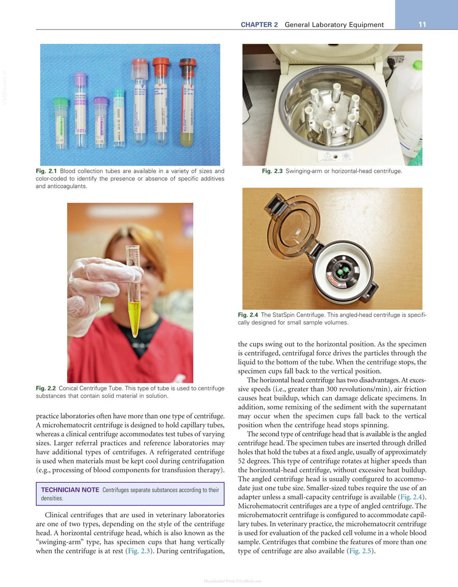 Preview page of Laboratory Procedures for Veterinary Technicians 7th Edition