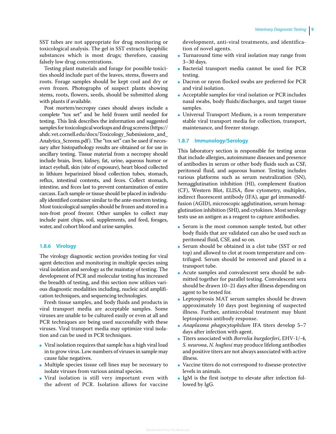 Interpretation Of Equine Laboratory Diagnostics