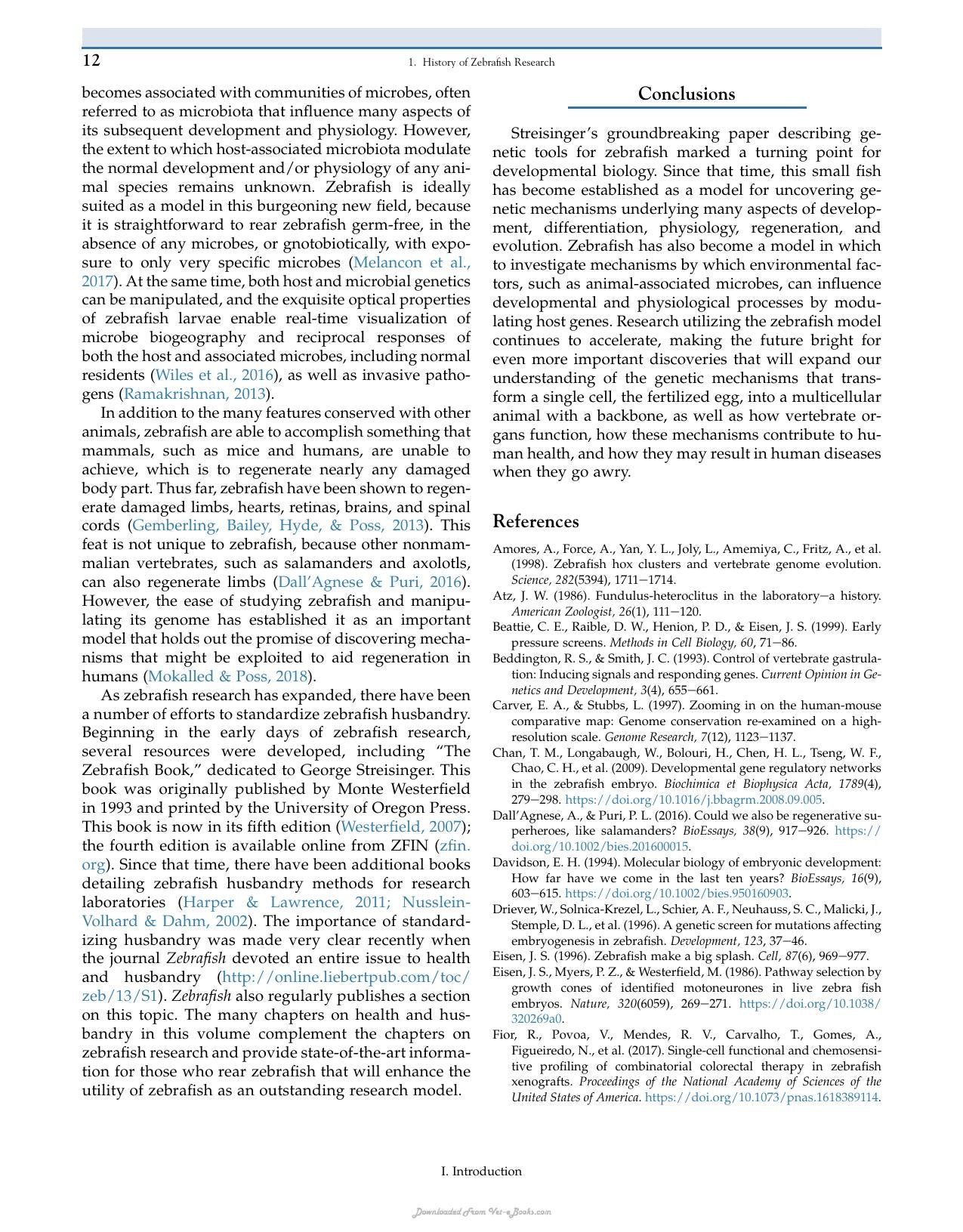 The Zebrafish In Biomedical Research Biology Husbandry Diseases And Research Applications