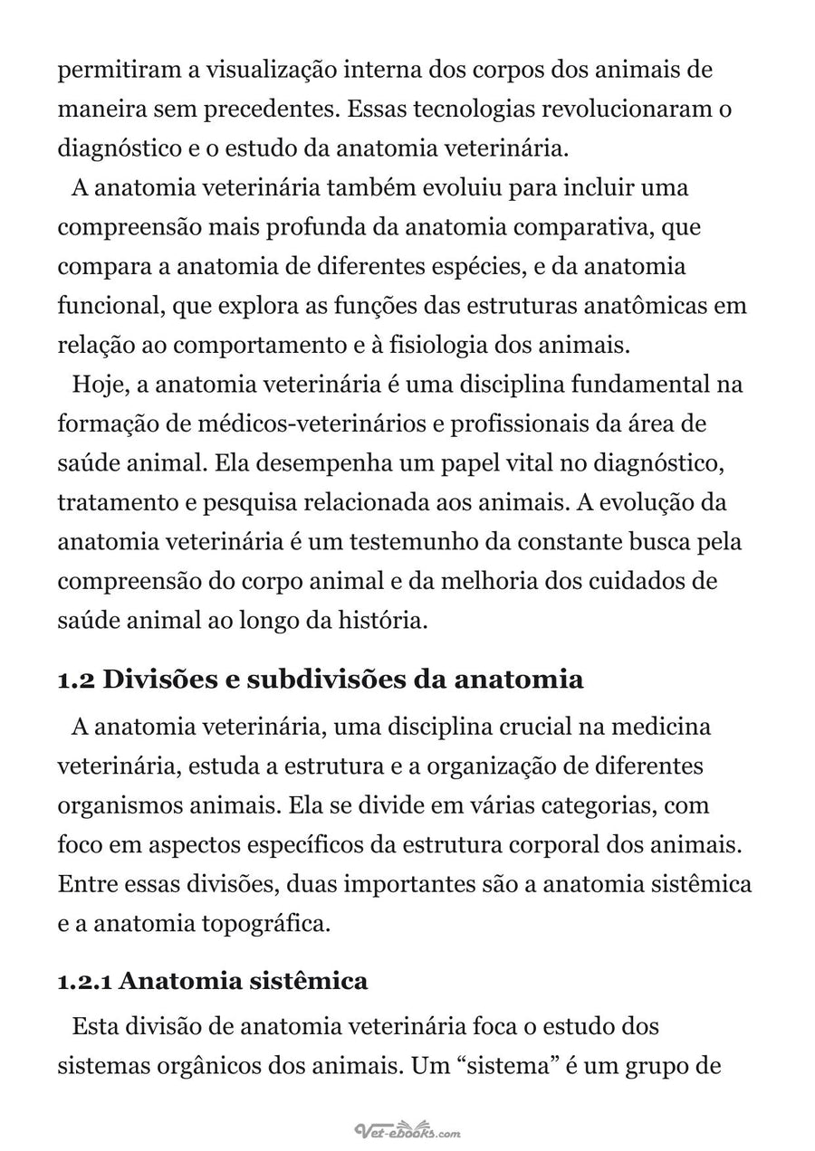 Preview page of Anatomia Dos Animais Domesticos Volume 1