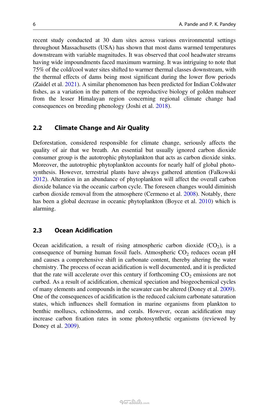 Outlook Of Climate Change And Fish Nutrition