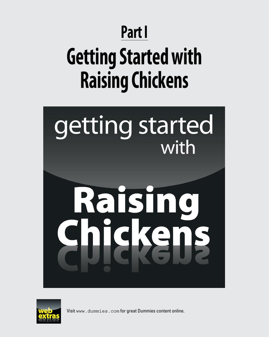 Preview page of Raising Chickens For Dummies 2nd Edition