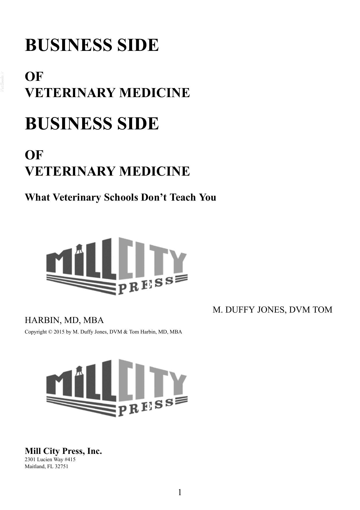 The Business Side Of Veterinary Medicine What Veterinary Schools Dont Teach You