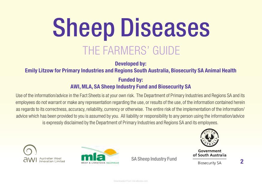 Sheep Diseases The Farmers Guide