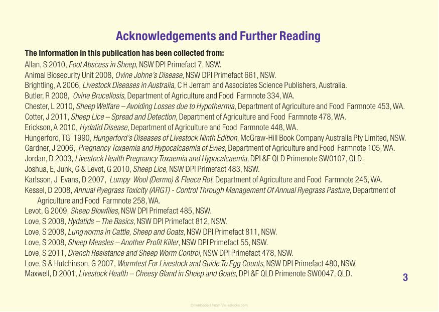Sheep Diseases The Farmers Guide