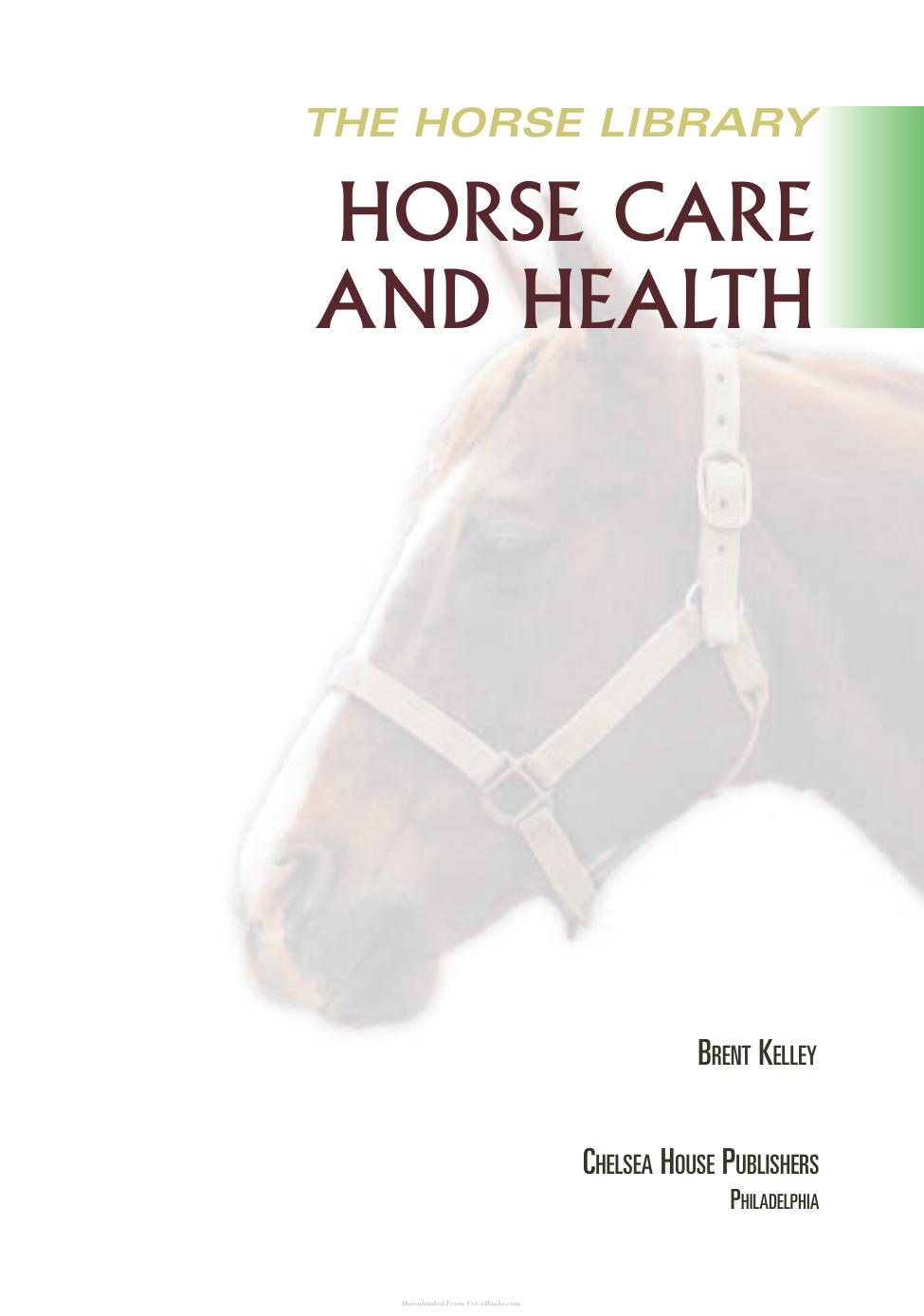 Horse Health And Care