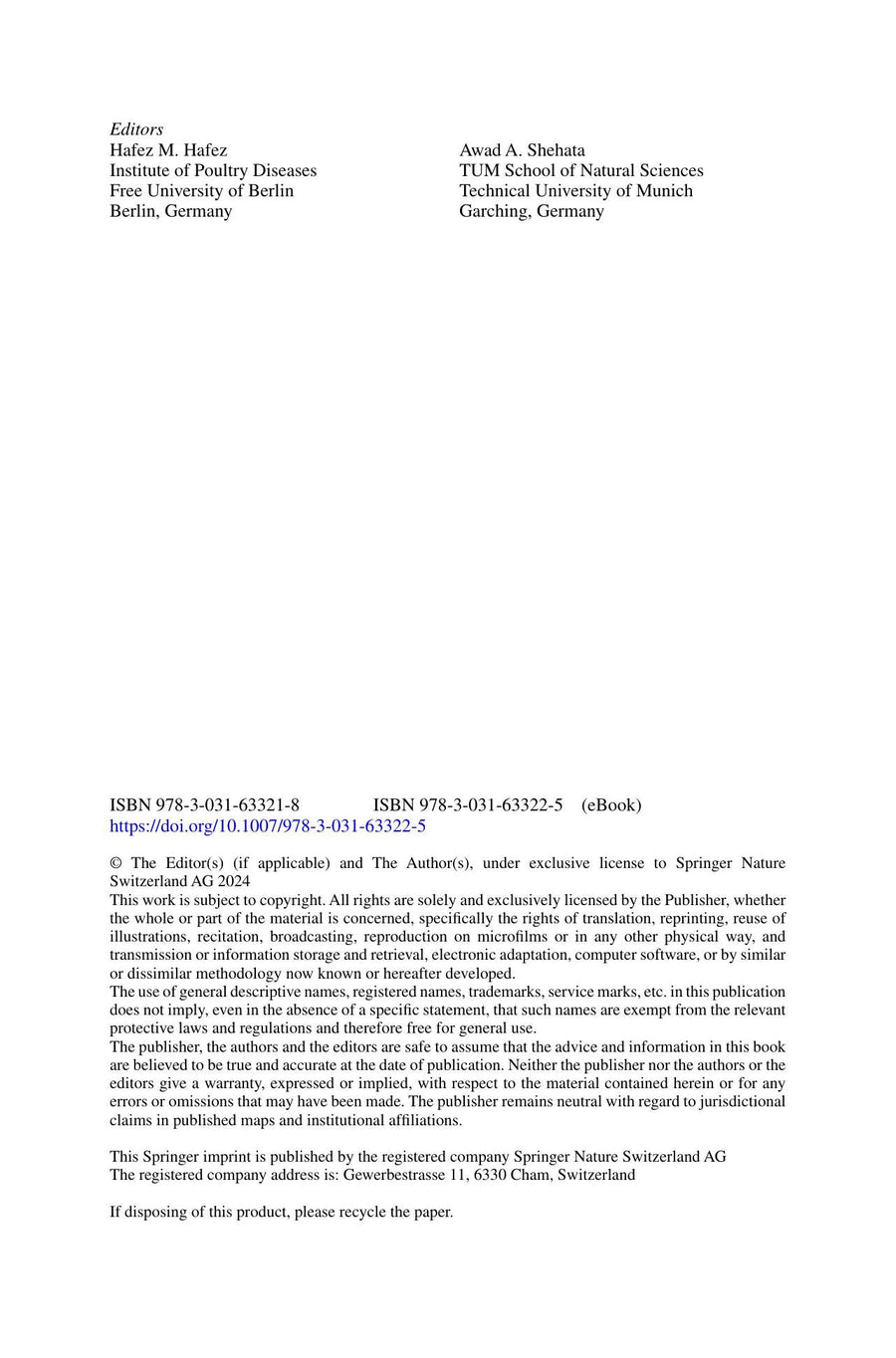 Preview page of Turkey Diseases and Disorders Volume 2 Infectious and Nutritional Diseases Diag