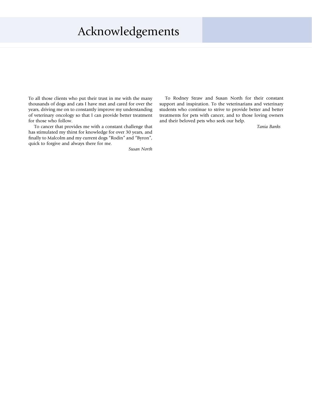 Small Animal Oncology