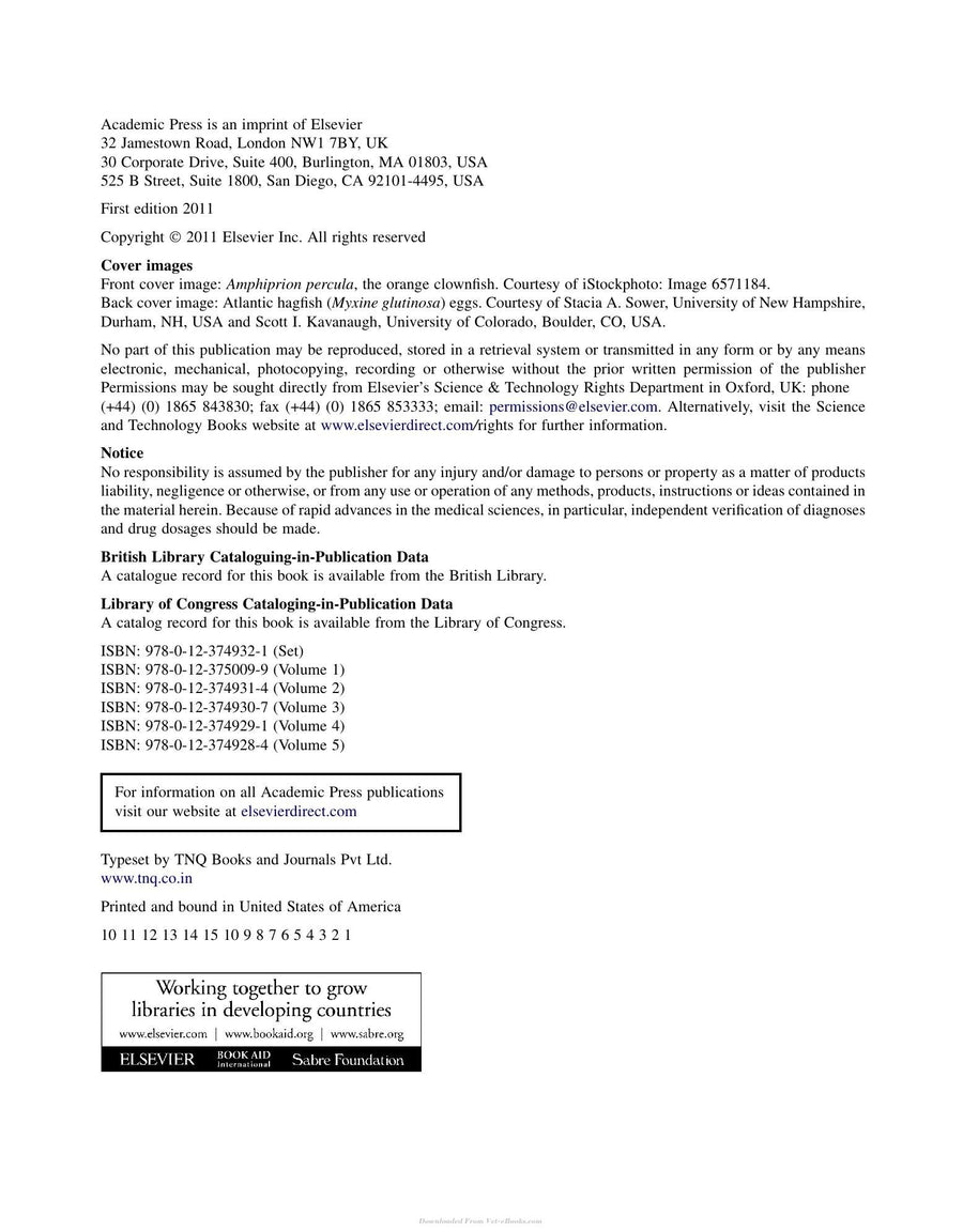 Preview page of Hormones and Reproduction of Vertebrates Volume 1 5