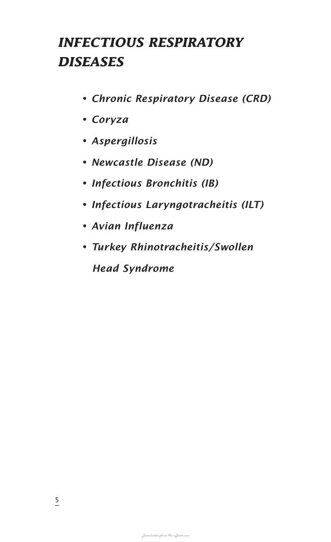 Important Poultry Diseases