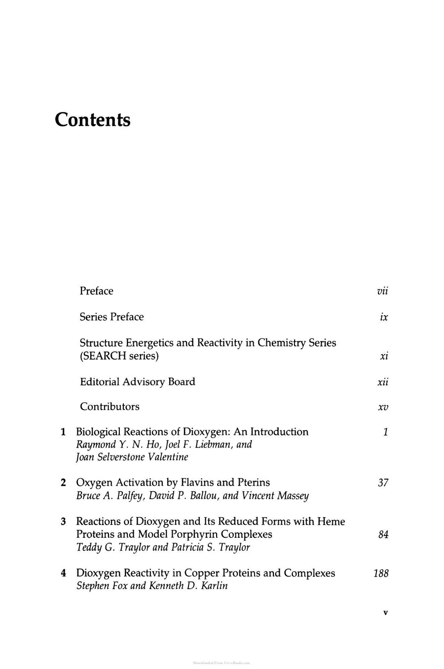 Preview page of Active Oxygen in Biochemistry
