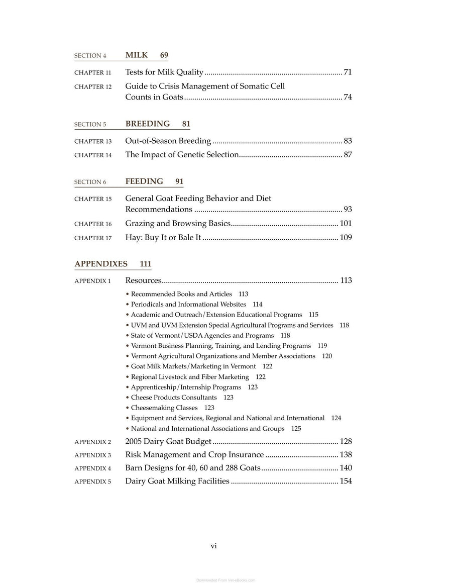 Preview page of A Guide to Starting a Commercial Goat Dairy