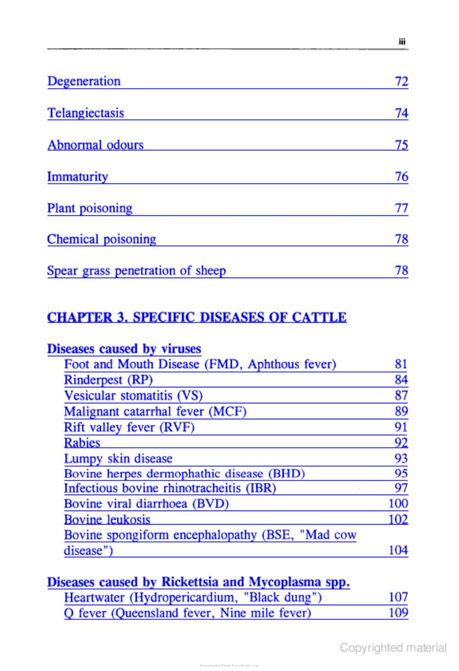 Preview page of Manual on Meat Inspection for Developing Countries