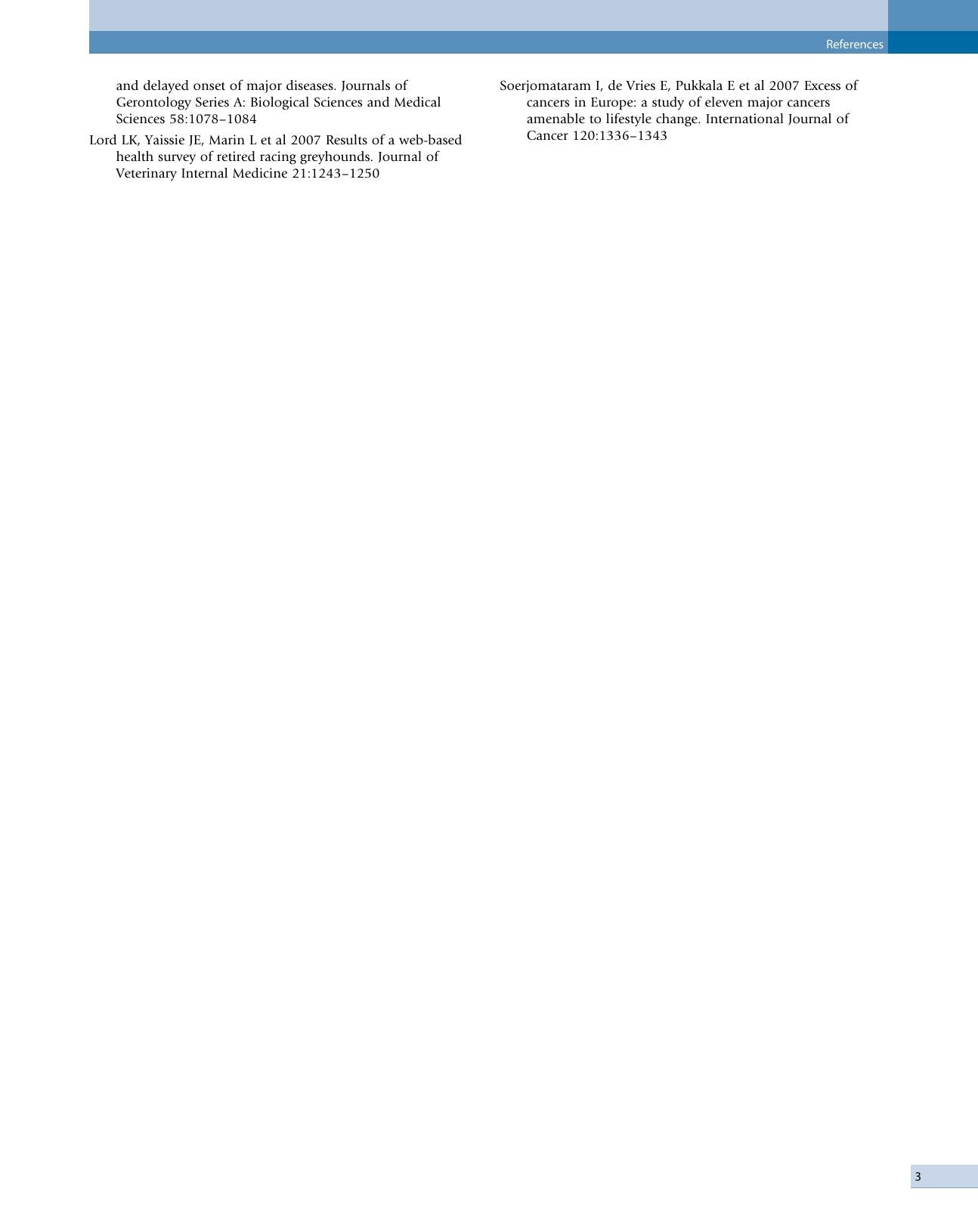 Small Animal Oncology