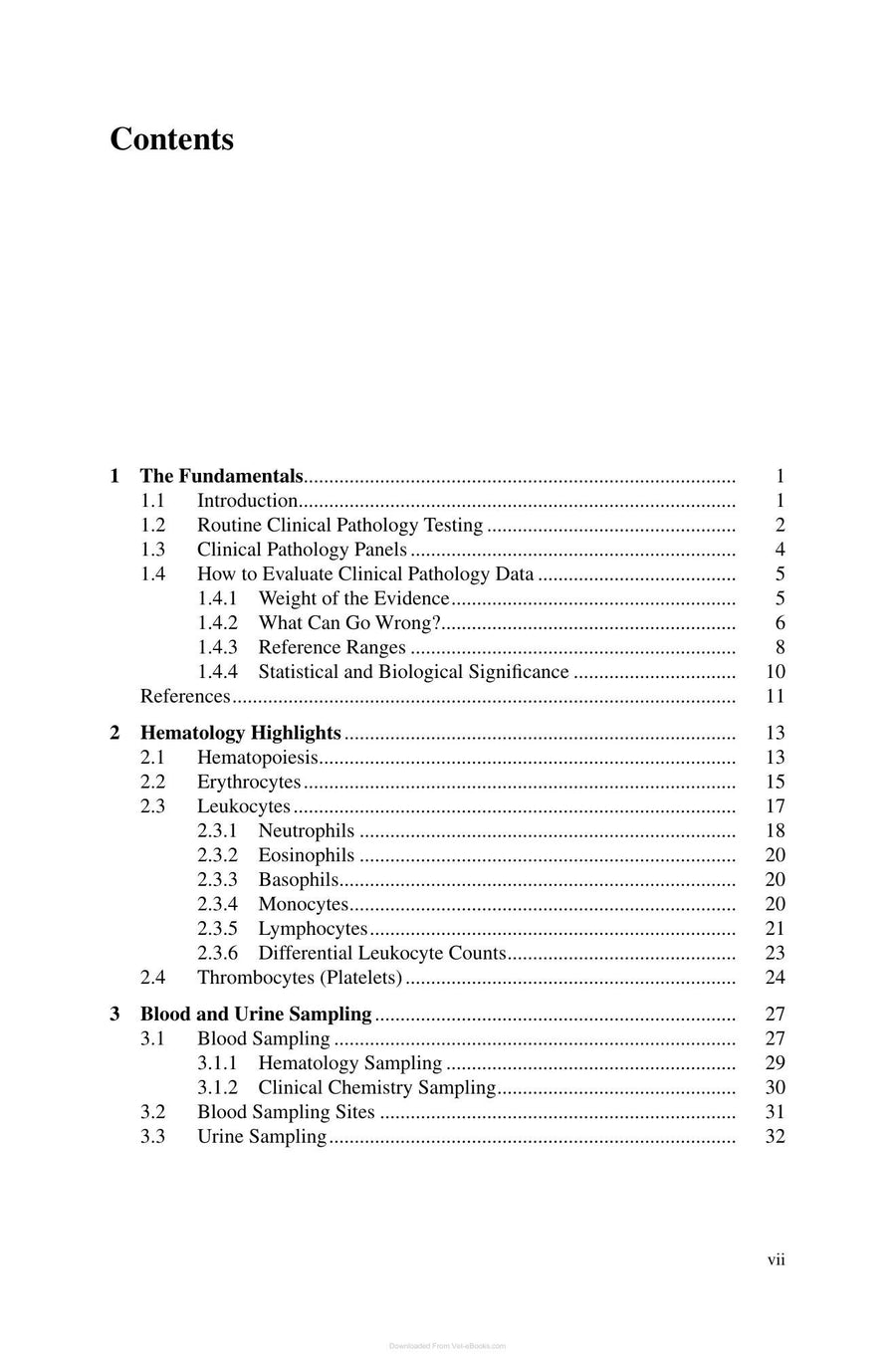 Preview page of A Toxicologist's Guide to Clinical Pathology in Animals