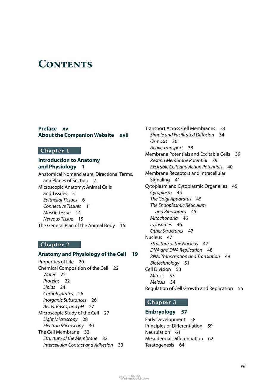 Preview page of Anatomy and Physiology of Farm Animals 9TH Edition