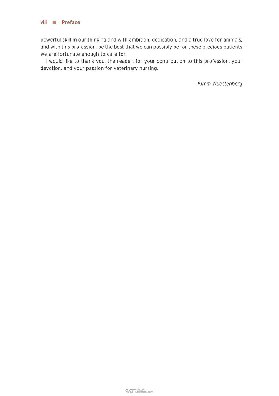 Preview page of Clinical Small Animal Care Promoting Patient Health Through Preventative Nursing
