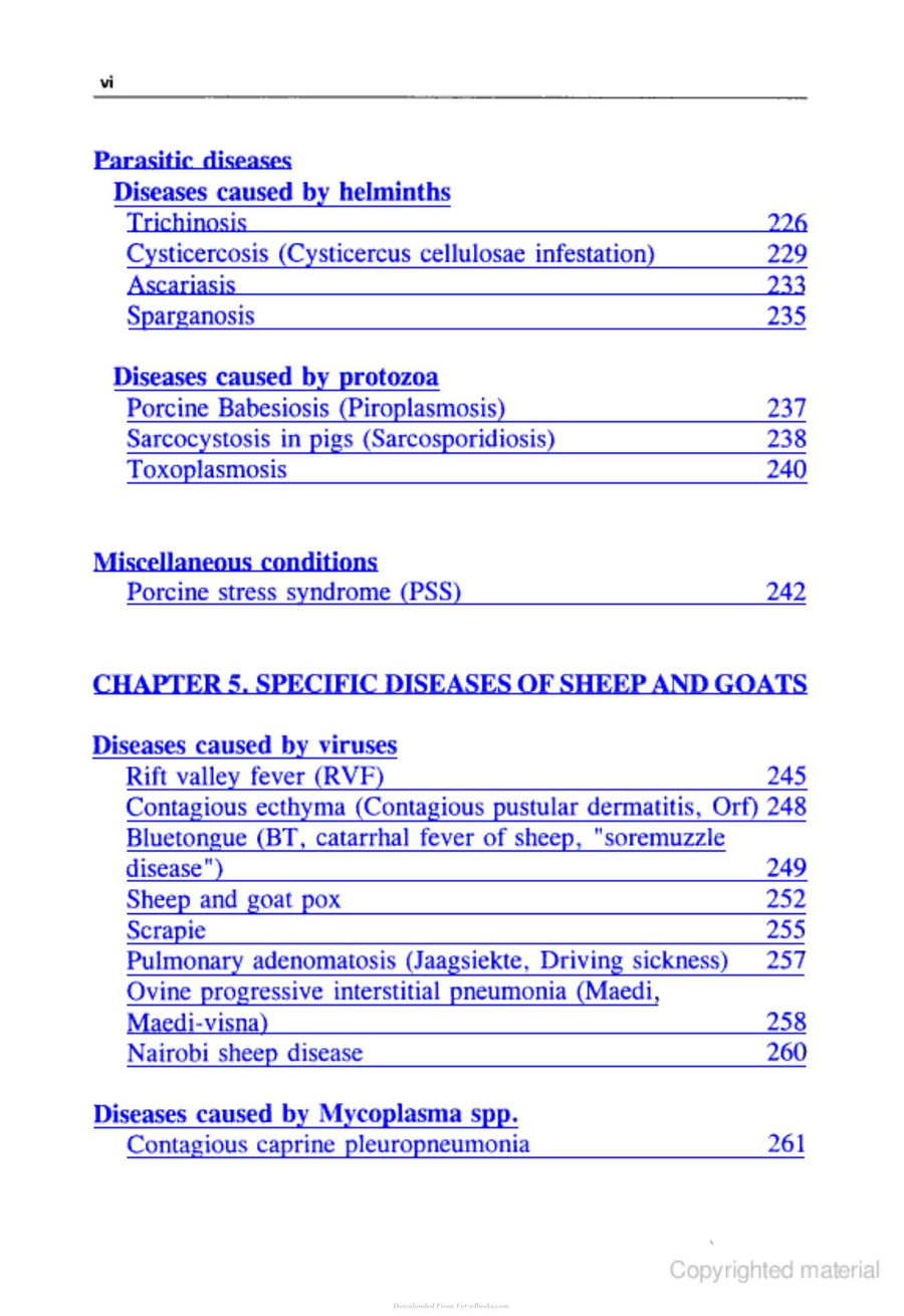 Preview page of Manual on Meat Inspection for Developing Countries