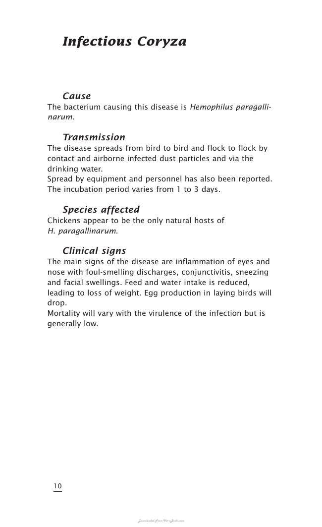 Important Poultry Diseases