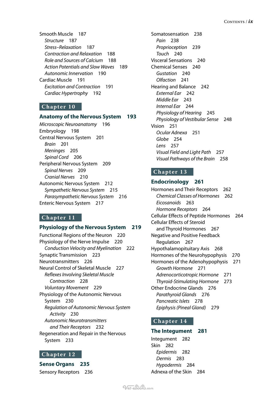 Preview page of Anatomy and Physiology of Farm Animals 9TH Edition