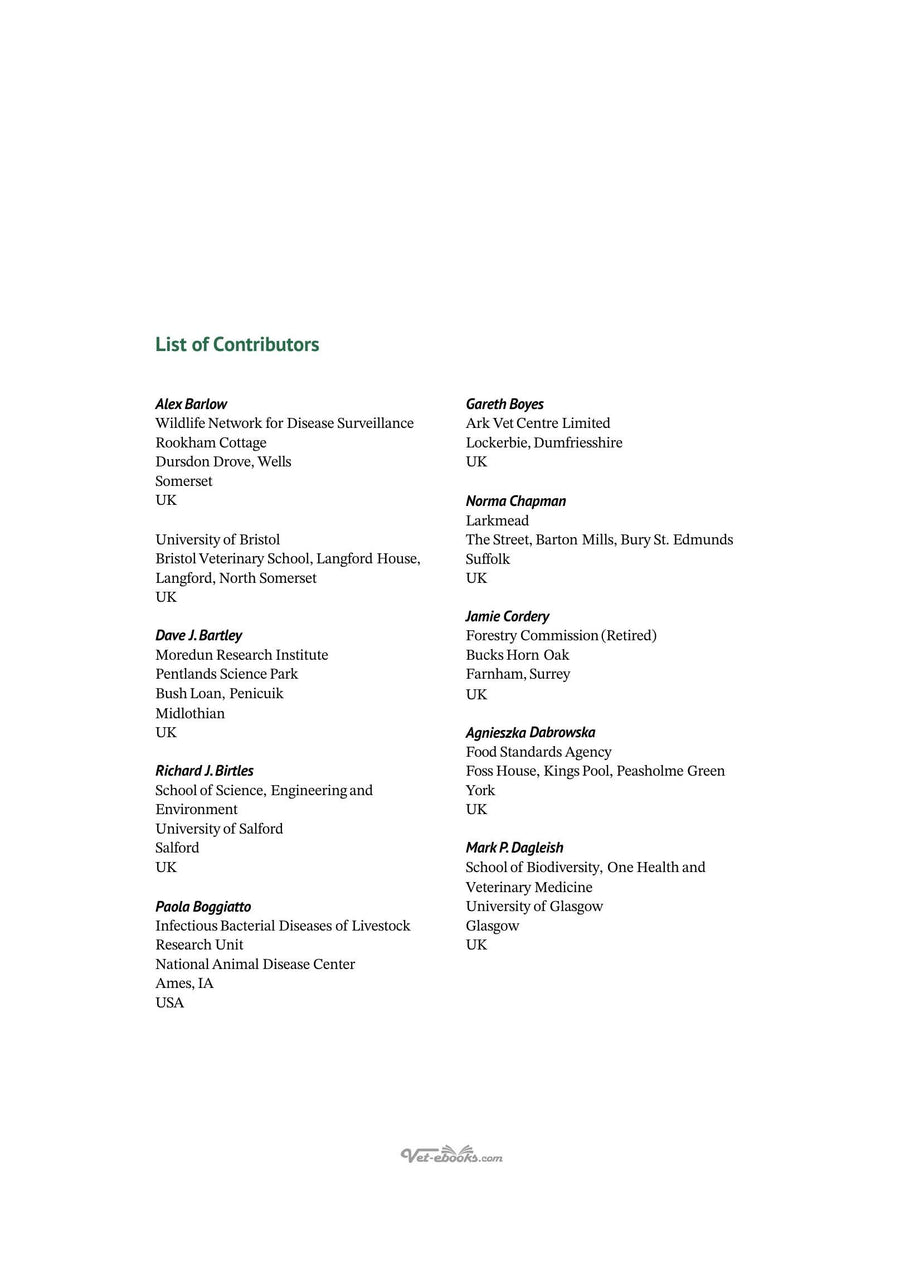 Preview page of Deer Veterinary Medicine