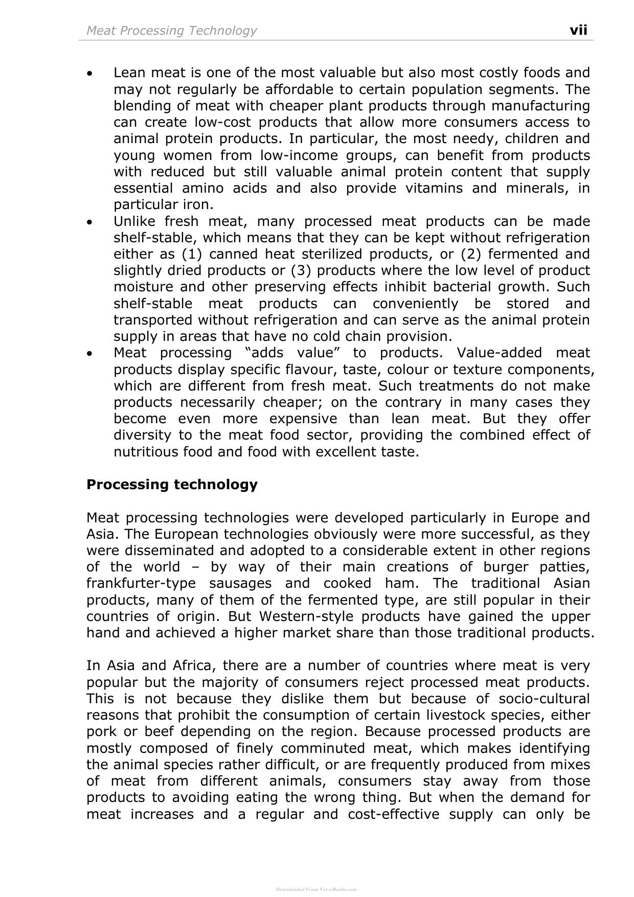 Meat Processing Technology For Small To Medium Scale Producers