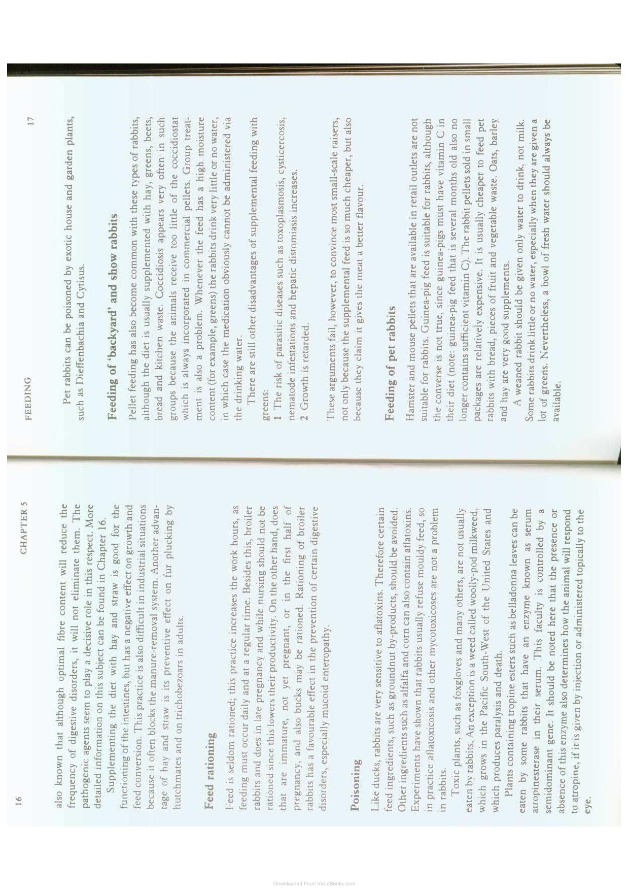 Diseases Of Domestic Rabbits