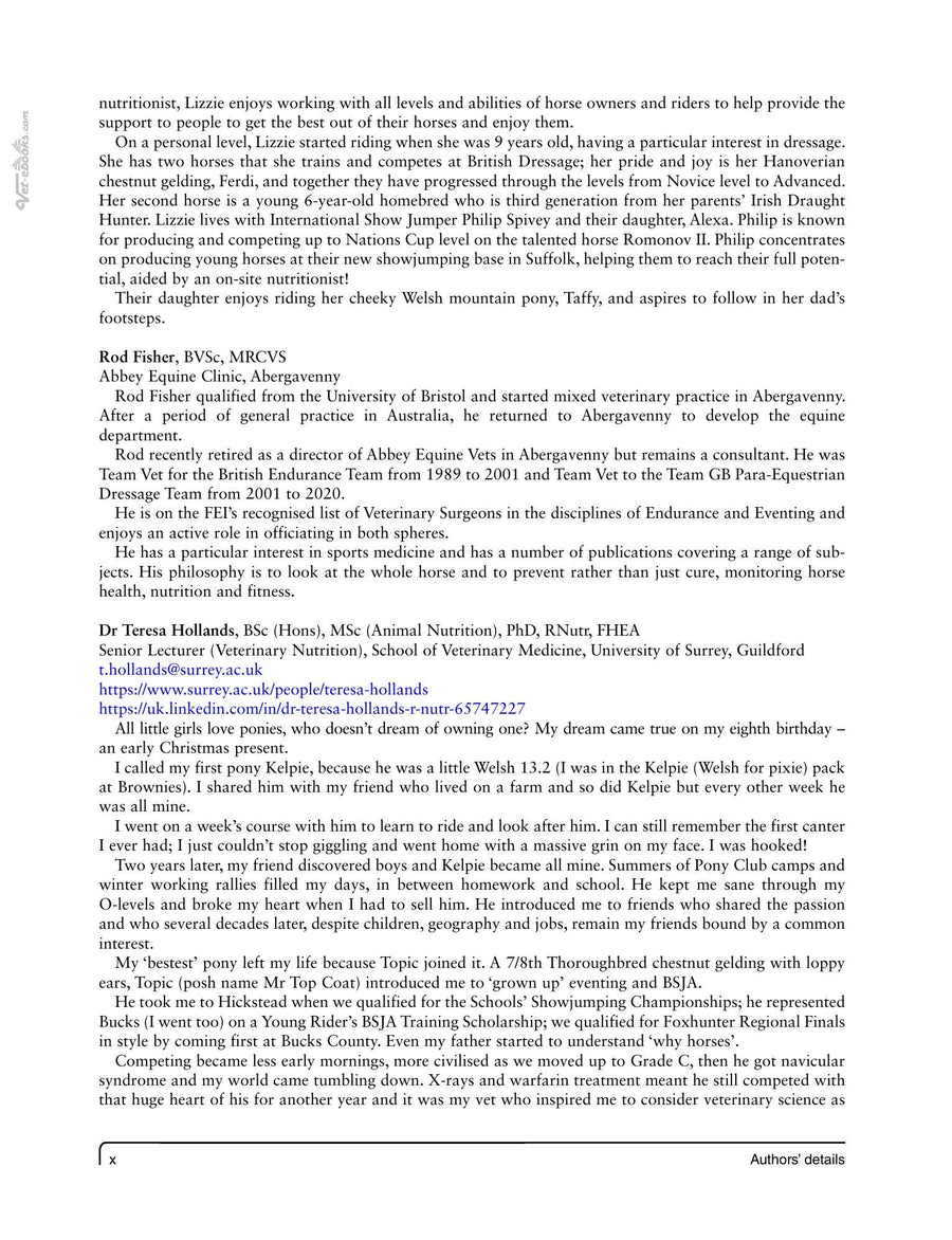 Preview page of Feeding Horses: An Evidence-Based Approach to Equine Nutrition