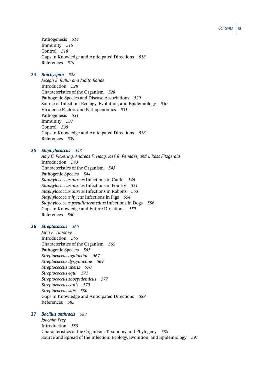 Preview page of Pathogenesis of Bacterial Infections in Animals 5th Edition