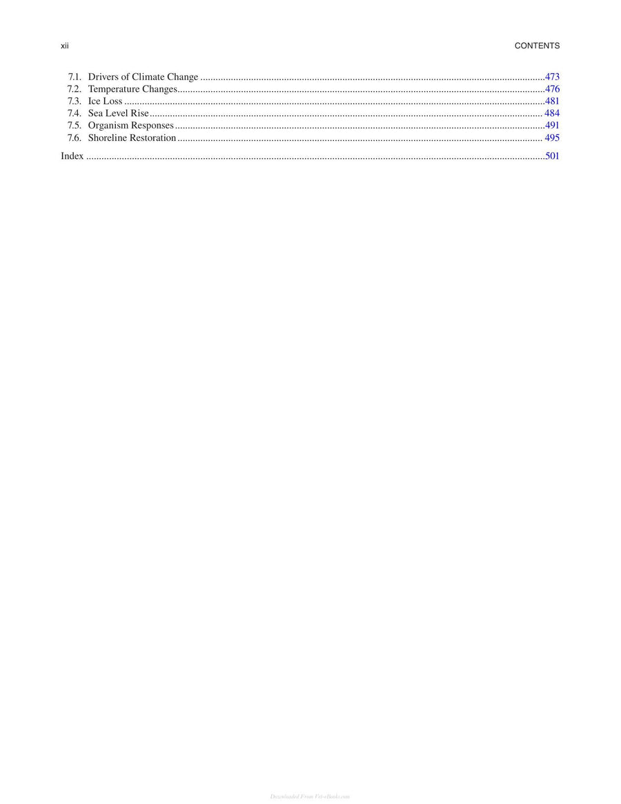 Preview page of Practical Handbook of Marine Science Fourth Edition