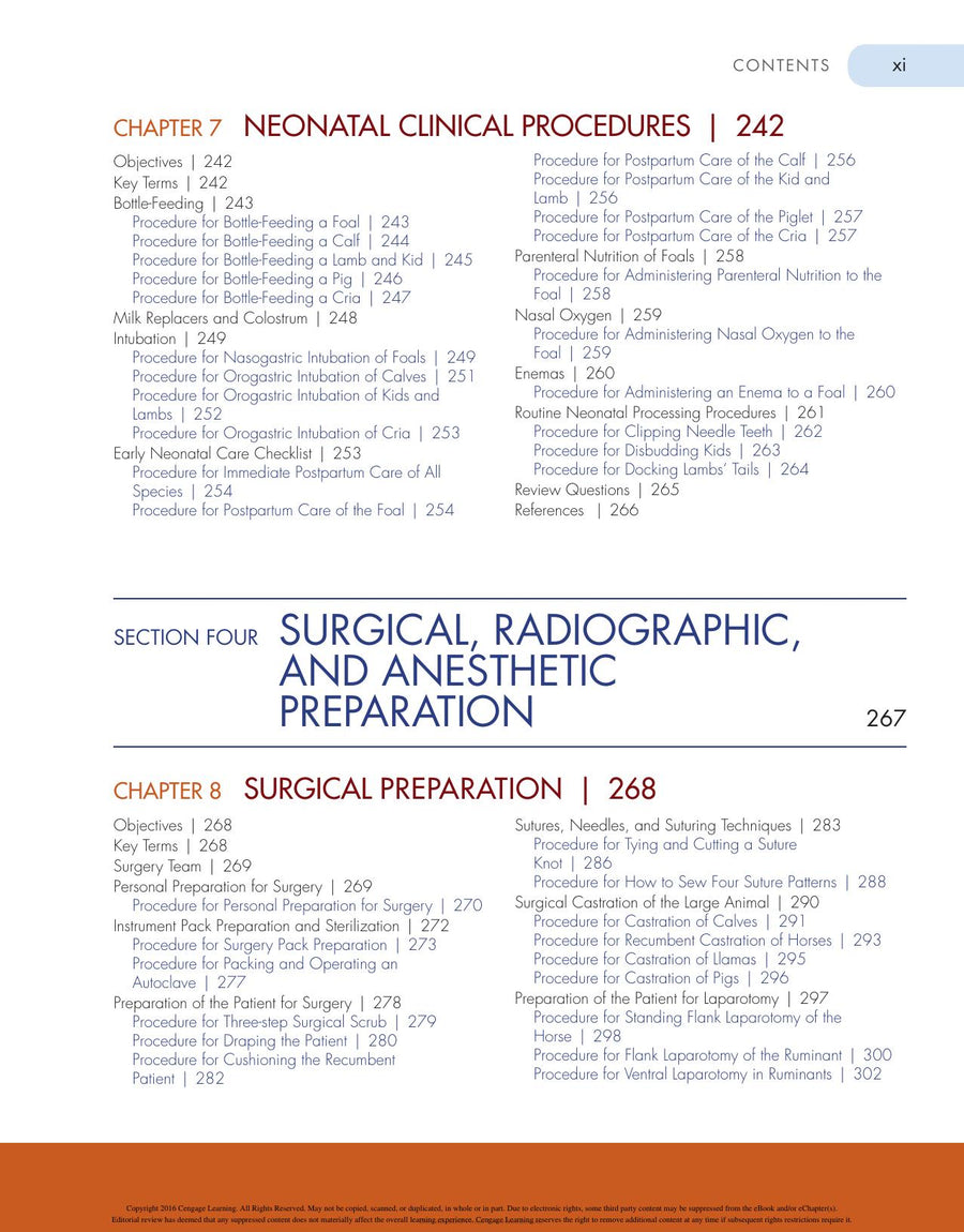 Preview page of Clinical Procedures in Small Animal Veterinary Practice