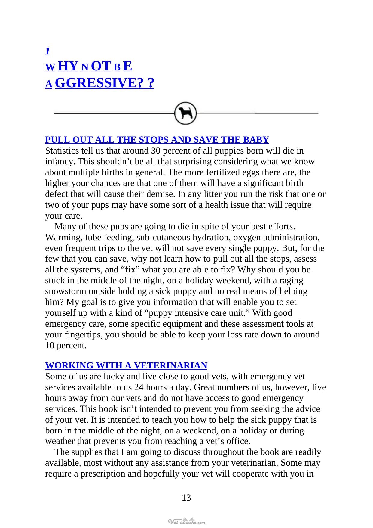 Puppy Intensive Care A Breeders Guide To Care Of Newborn Puppies