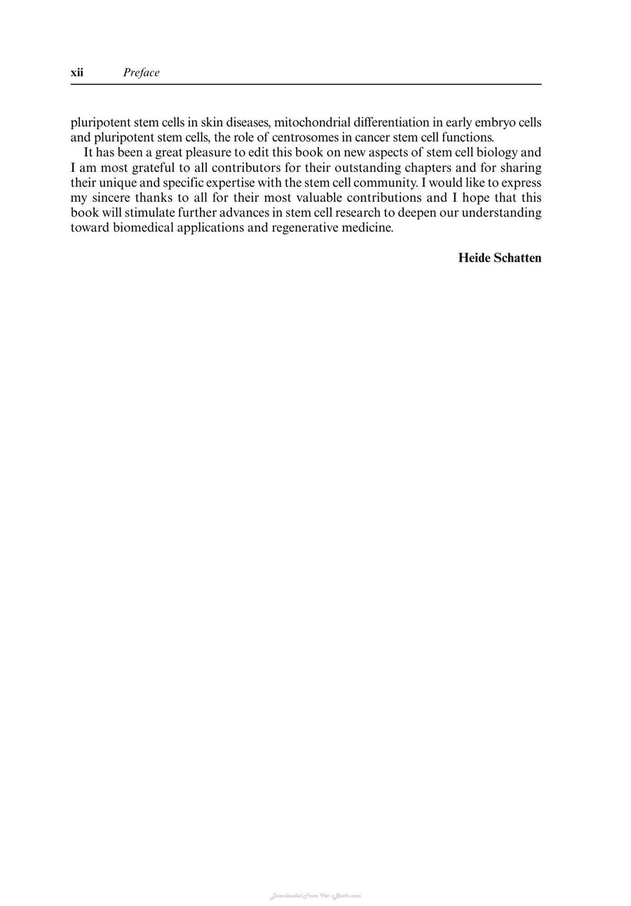 Preview page of Cell and Molecular Biology and Imaging of Stem Cells
