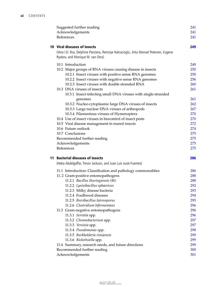 Preview page of Invertebrate Pathology