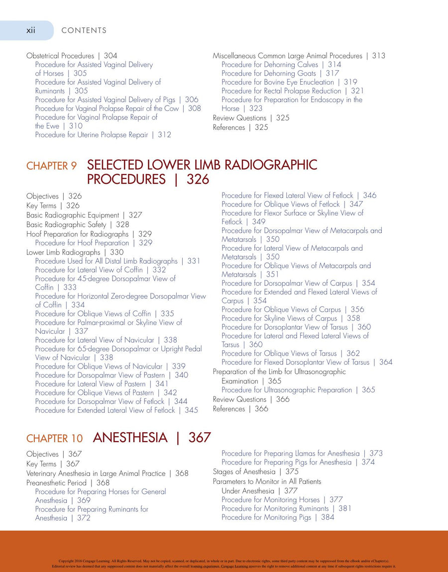 Preview page of Clinical Procedures in Small Animal Veterinary Practice
