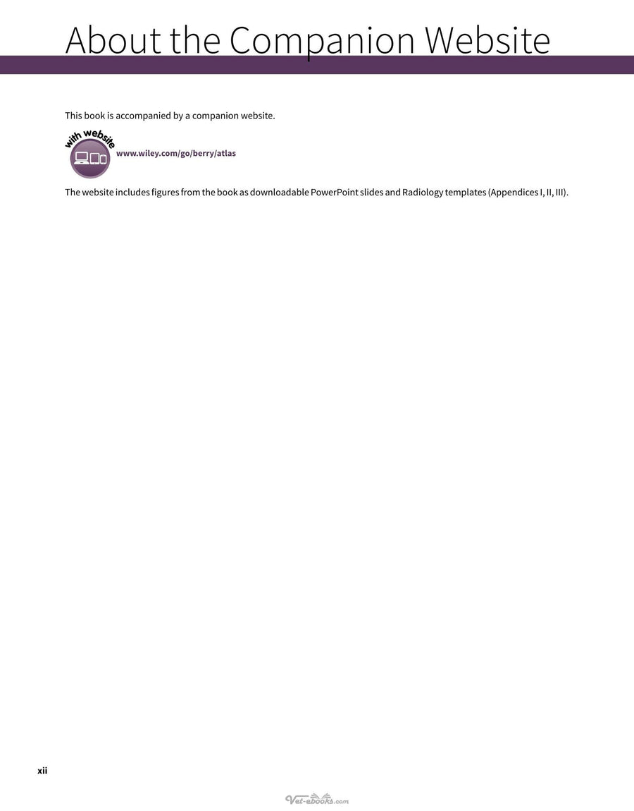Preview page of Atlas of Small Animal Diagnostic Imaging