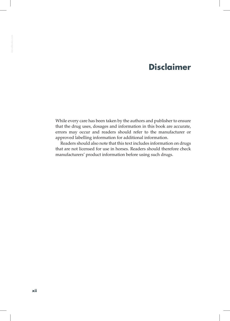 Preview page of Practical Equine Dermatology 2nd Edition