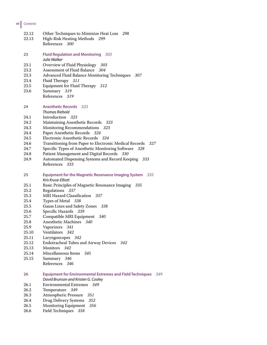 Preview page of Veterinary Anesthetic and Monitoring Equipment