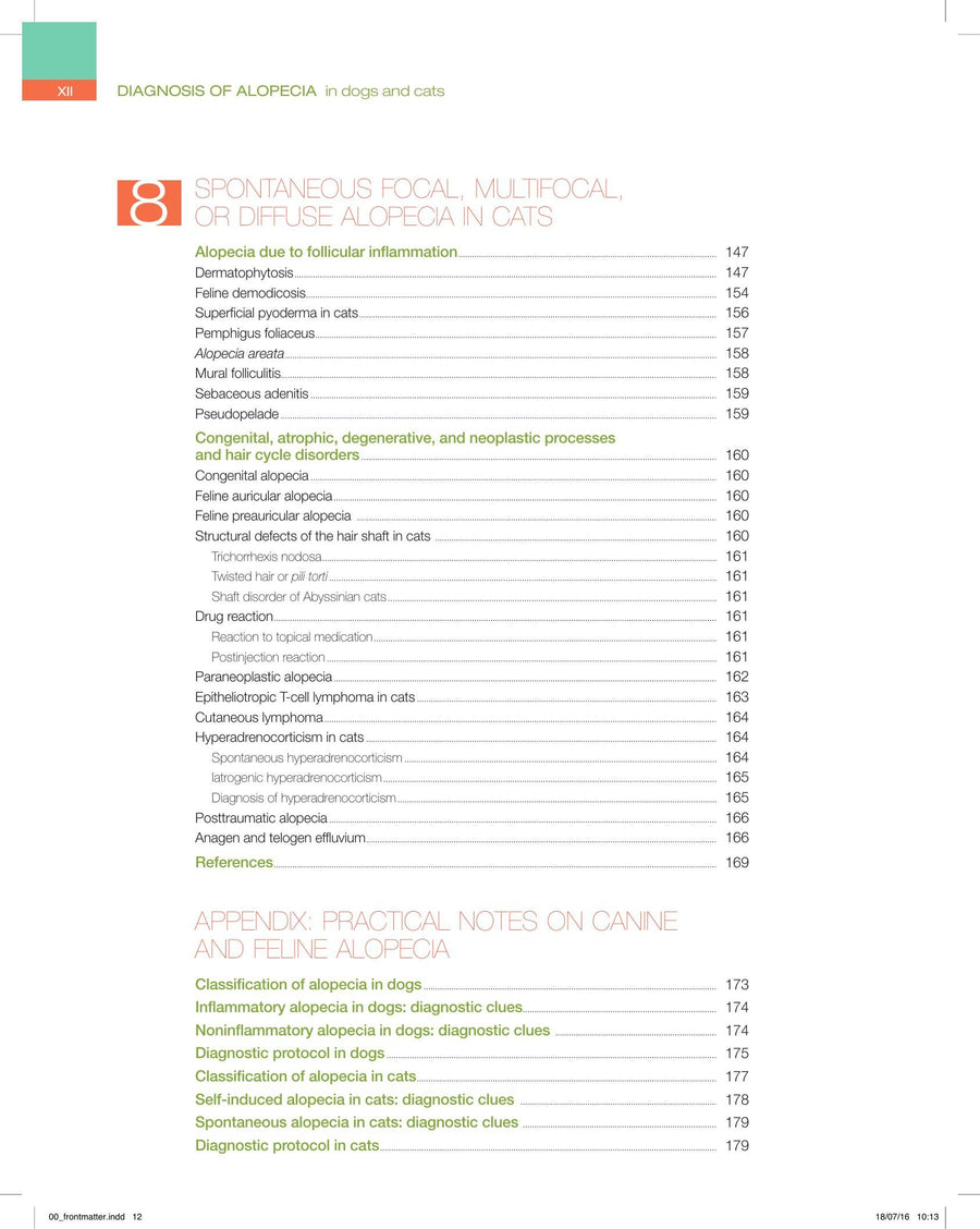 Preview page of Diagnosis of Alopecia in Dogs and Cats