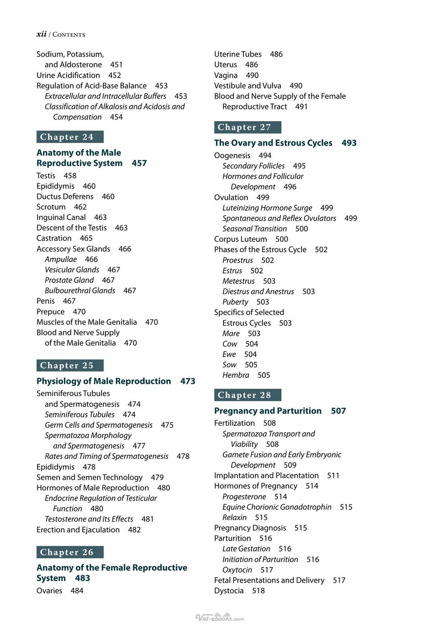 Preview page of Anatomy and Physiology of Farm Animals 9TH Edition