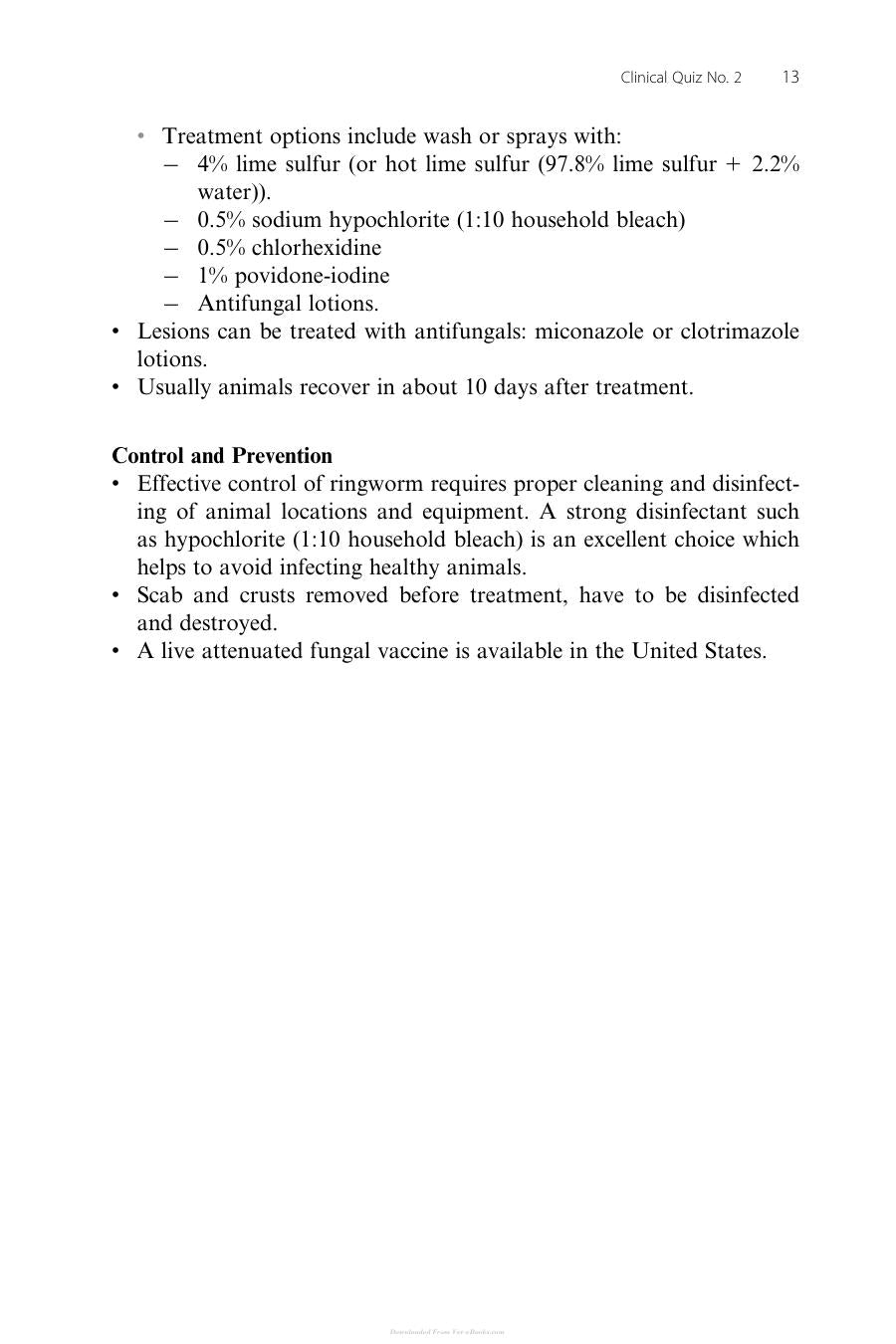 Skin Diseases Of Cattle In The Tropics A Guide To Diagnosis And Treatment