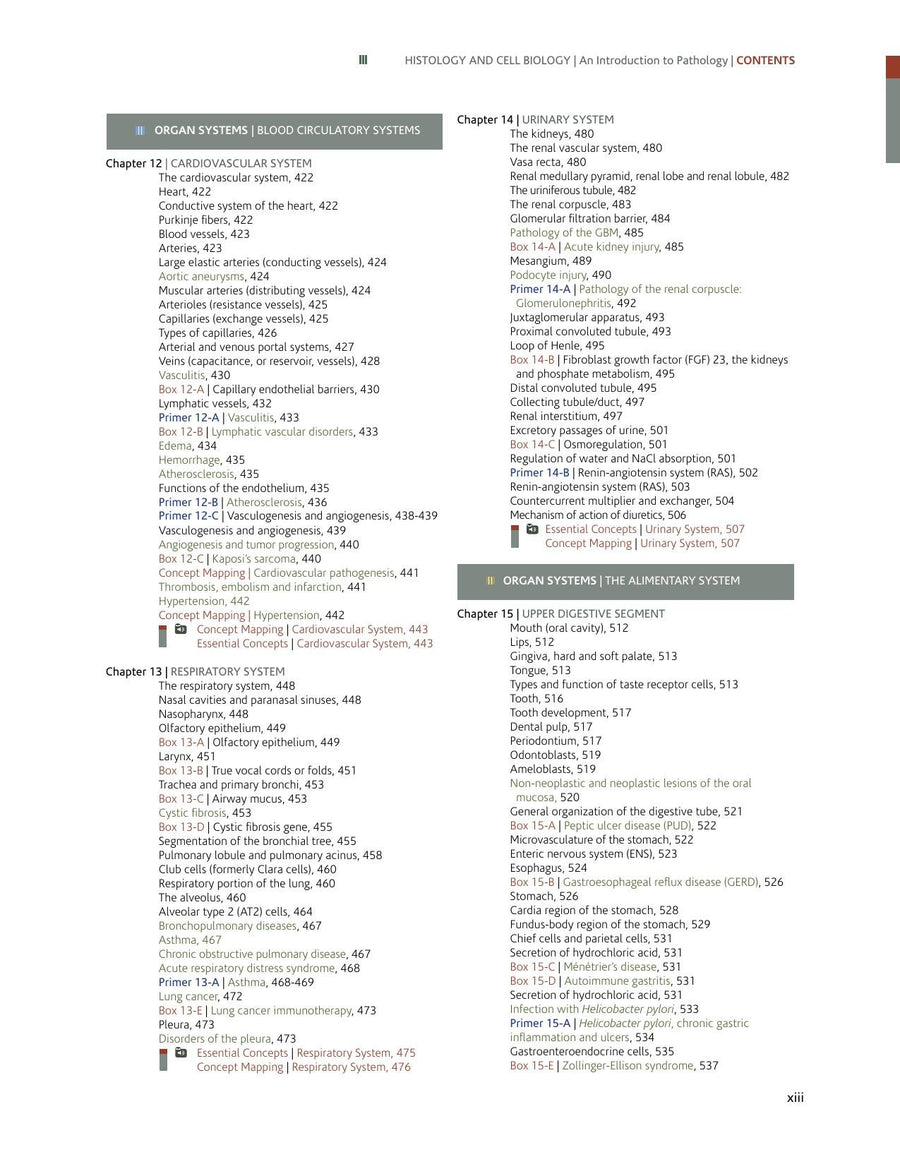 Preview page of Histology and Cell Biology an Introduction to Pathology 5th Edition Pdf