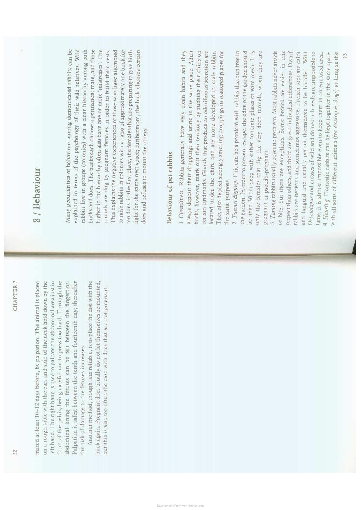 Diseases Of Domestic Rabbits