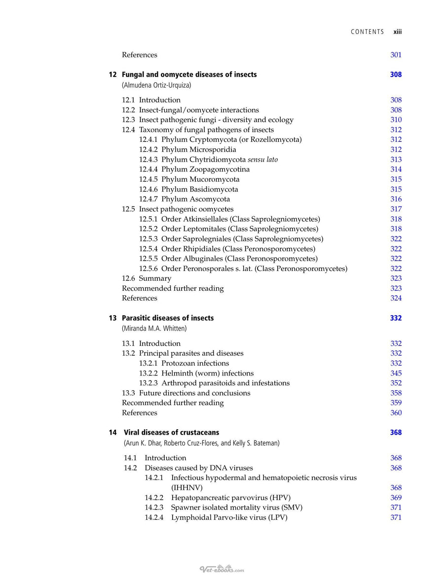 Preview page of Invertebrate Pathology