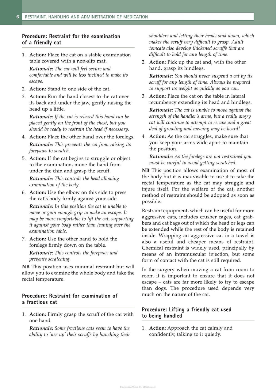 Preview page of Aspinall Clinical Procedures in Small Animal Veterinary Practice