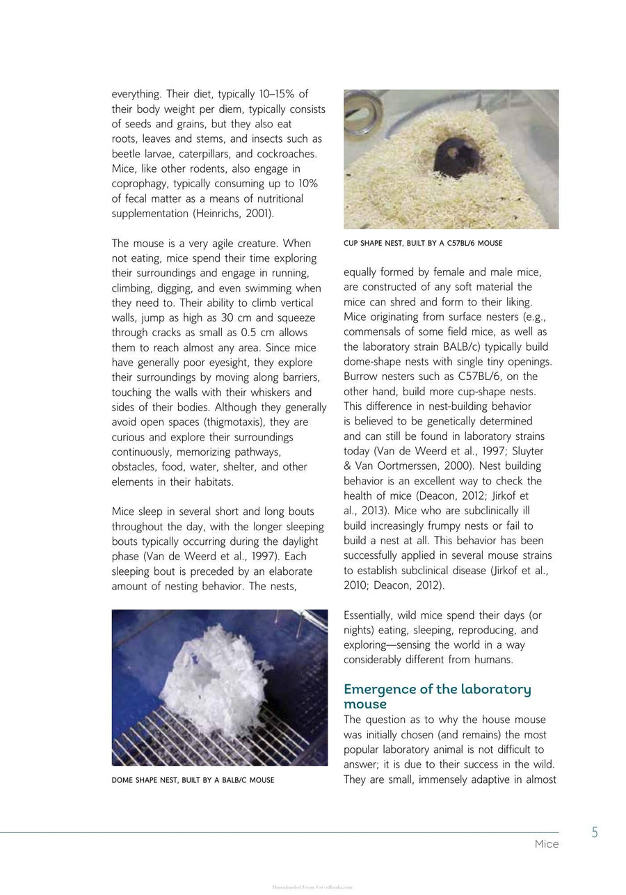 Preview page of Comfortable Quarters for Laboratory Animals