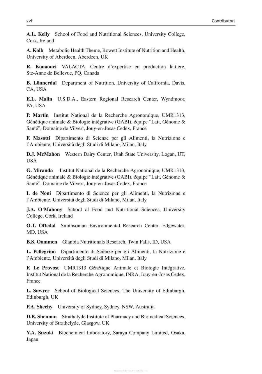 Preview page of Advanced Dairy Chemistry Volume 1A Proteins Basic Aspects 4th Edition