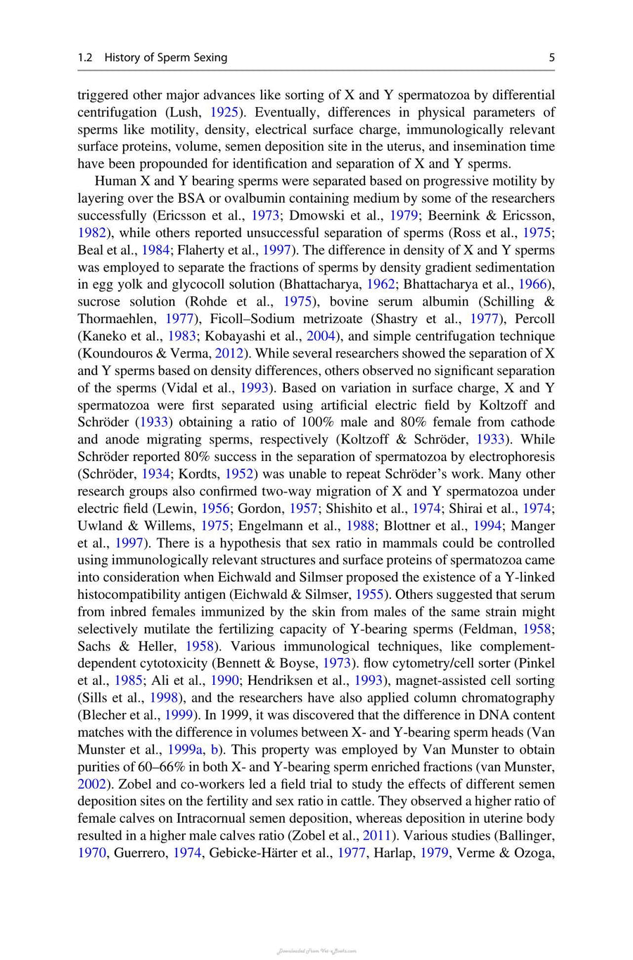 Preview page of Sperm Sexing and Its Role in Livestock Production