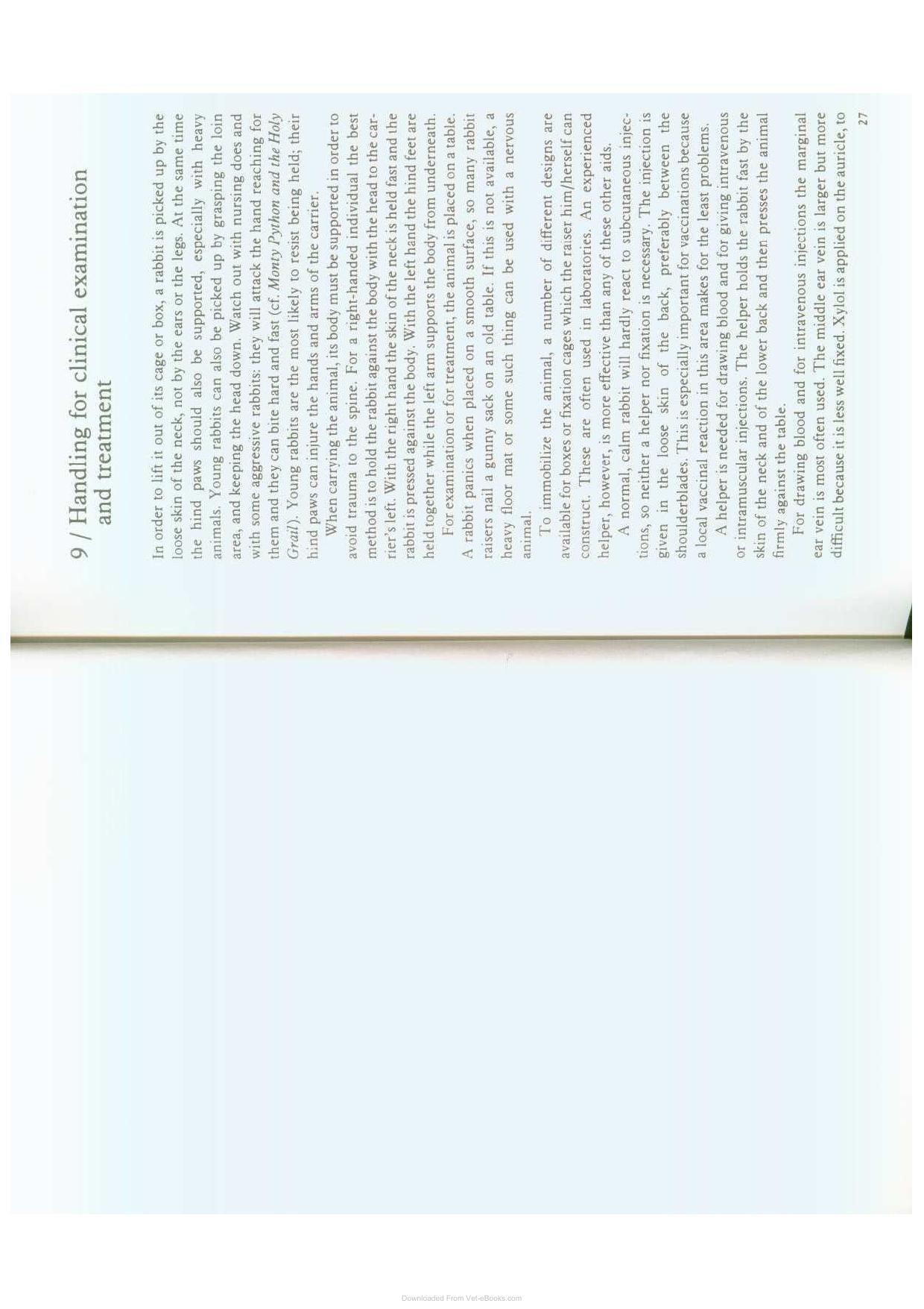Diseases Of Domestic Rabbits