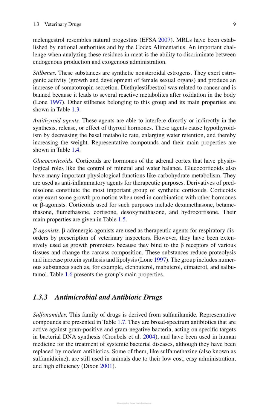 Preview page of Analytical Tools for Assessing the Chemical Safety Meat and Poultry